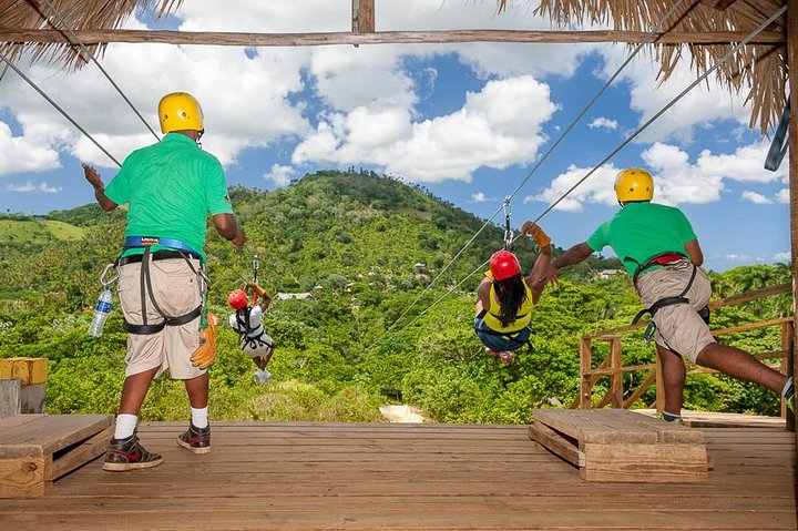 Dual Zipline Side-by-Side Adventure in Punta Cana - Photo 1 of 15